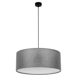 Lampy Wiszące|TK Tomasz Krywult Lampa wisząca ciemnoszara EARTH 50 cm