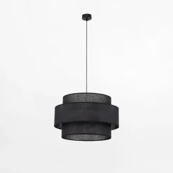 Lampy Wiszące|TK Tomasz Krywult Lampa wisząca czarna CALISTO fi 50 cm