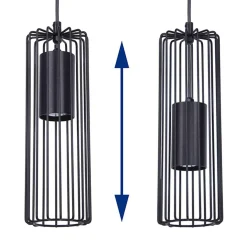 Lampy Wiszące|inny Lampa wisząca czarna FALCON