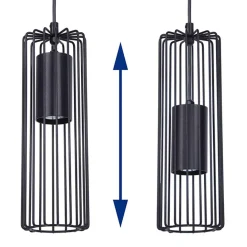 inny Lampa wisząca czarna FALCON 3