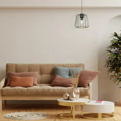 Lampy Wiszące|Luminex Lampa wisząca czarna jasne drewno TRAD I klosz 25 cm