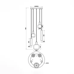Wszystkie Lampy Sufitowe|inny Lampa wisząca czarna MATARO