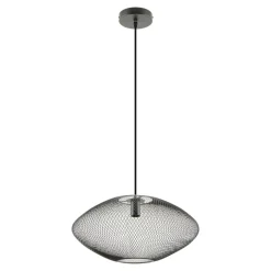 Lampy Wiszące|Zumaline Lampa wisząca czarna ORION 37 cm