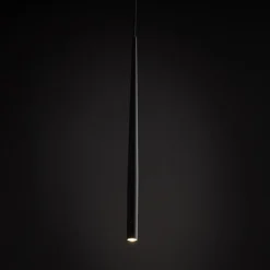 TK Tomasz Krywult Lampa wisząca czarna PIANO BLACK I