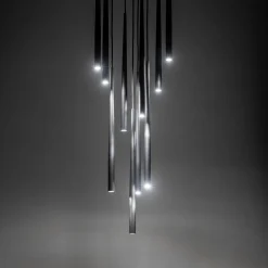 Lampy Wiszące|TK Tomasz Krywult Lampa wisząca czarna PIANO BLACK X