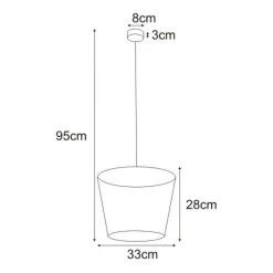 inny Lampa wisząca czarna SOUL BLACK