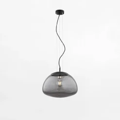 Lampy Wiszące|inny Lampa wisząca czarna TRINI fi 40 cm