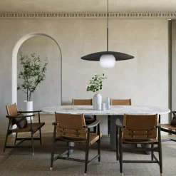 TK Tomasz Krywult Lampa wisząca czarny mat SLATE BLACK GLASS