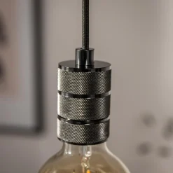 Lampy Wiszące|inny Lampa wisząca czarny połysk SZ61099 200 cm