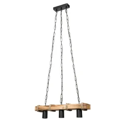 Lampa wisząca drewniana LAGUN III