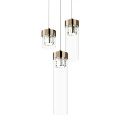 Lampy Wiszące|Zumaline Lampa wisząca GEM P0389-03D-F7AC