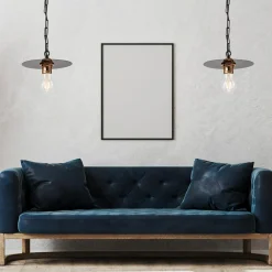 Lampy Wiszące|inny Lampa wisząca industrialna czarna ALICE