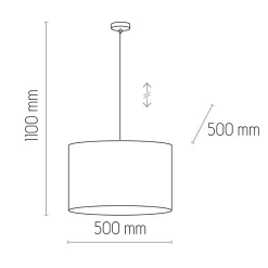 Lampy Wiszące|TK Tomasz Krywult Lampa wisząca JUTA 3 6582