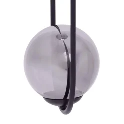 inny Lampa wisząca kula czarna DAVOS