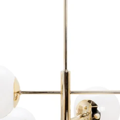 domiluce Lampa wisząca kule 6-punktowa złota AURORA