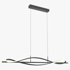 Zumaline Lampa wisząca LED czarna DOMENICO