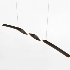 inny Lampa wisząca LED czarna GINKO