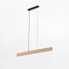 TK Tomasz Krywult Lampa wisząca LED jasne drewno TEO