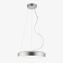 Paul Neuhaus Lampa wisząca LED z pilotem srebrna KETO ANIKA