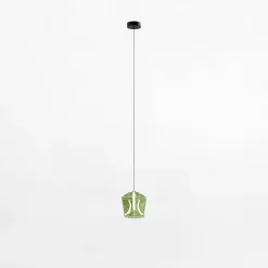 Zumaline Lampa wisząca LED zielona COLORE