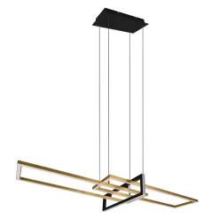 Lampy Wiszące| Lampa wisząca LED złota SALINAS