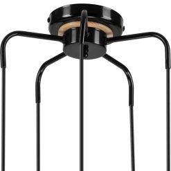 Lampy Wiszące|inny Lampa wisząca loftowa czarna ANGELINA 5