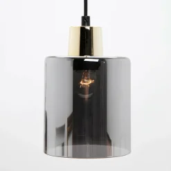 Lampy Wiszące|TK Tomasz Krywult Lampa wisząca loftowa listwa złota SIERRA III