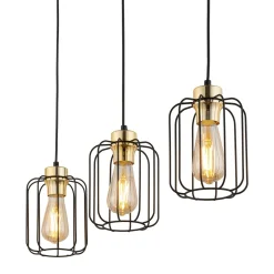 TK Tomasz Krywult Lampa wisząca loftowa na listwie GALAXY NEW 3