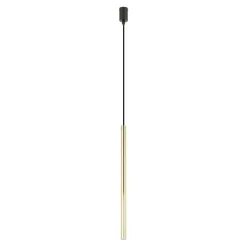 Lampy Wiszące|Zumaline Lampa wisząca loftowa złota NOVA S 179 cm
