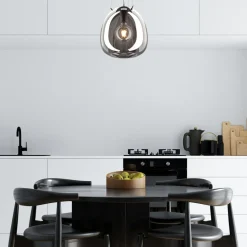 Zumaline Lampa wisząca MOON P19066B-D25