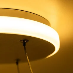 Zumaline Lampa wisząca pierścieniowa LED NEWA