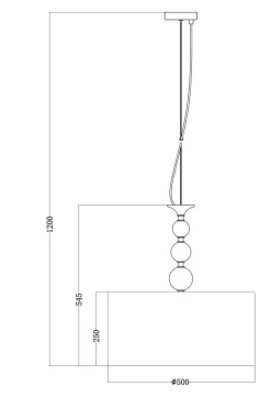 Lampy Wiszące|Zumaline Lampa wisząca REA II