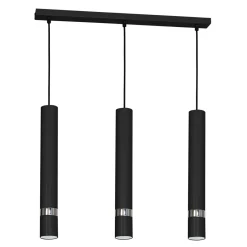 Lampy Wiszące|Luminex Lampa wisząca RENO czarna