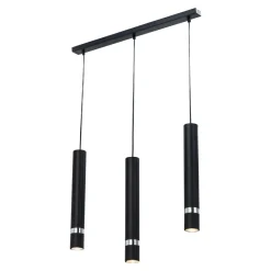 Lampy Wiszące|Luminex Lampa wisząca RENO czarna