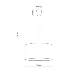 Lampy Wiszące I Sufitowe|Lampy Do Pokoju Dziecięcego|TK Tomasz Krywult Lampa wisząca różowa RONDO KIDS