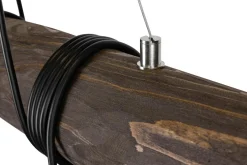 Lampy Wiszące|Spot - Light Lampa wisząca rustykalna orzech TRABO 3