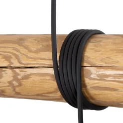 Spot - Light Lampa wisząca rustykalna sosna TRABO JUTE 3