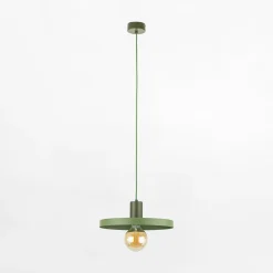 Lampy Wiszące|TK Tomasz Krywult Lampa wisząca SILA GREEN PEAPOD fi 30 cm