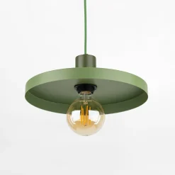 Lampy Wiszące|TK Tomasz Krywult Lampa wisząca SILA GREEN PEAPOD fi 30 cm