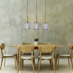 Lampy Wiszące| Lampa wisząca SMOKEY SUFFOLK 3