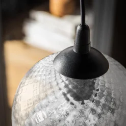 Lampy Wiszące|TK Tomasz Krywult Lampa wisząca tranparentny klosz MIX fi 18 cm