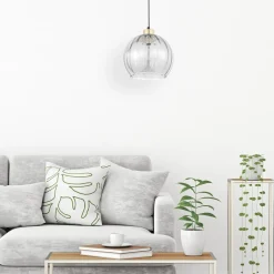 TK Tomasz Krywult Lampa wisząca transparentna DEVI