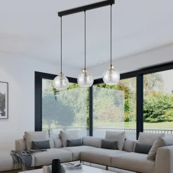 Lampy Wiszące|TK Tomasz Krywult Lampa wisząca transparentna listwa DEVI 3