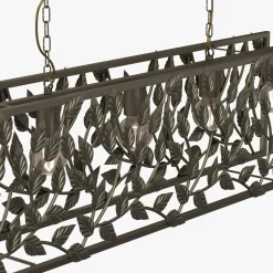 Lampy Wiszące|Luminex Lampa wisząca tytanowe złoto ARION V