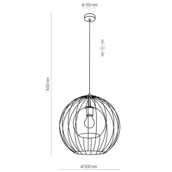 TK Tomasz Krywult Lampa wisząca UNIVERSO 2552
