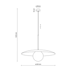 Lampy Wiszące|TK Tomasz Krywult Lampa wisząca zielona SLATE PEAPOD GLASS