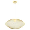 Zumaline Lampa wisząca złota ORION 50 cm