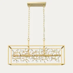 Lampy Wiszące|Zumaline Lampa wisząca złota SPRING