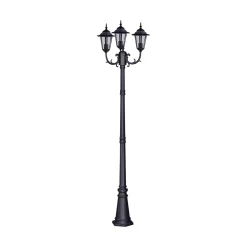 inny Lampa zewnętrzna outdoor 3-ramienna czarna STANDARD