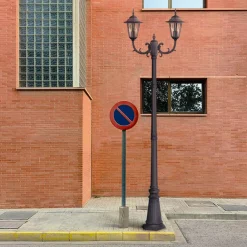 Lampy Ogrodowe|Lampy Ogrodowe|inny Lampa zewnętrzna outdoor 2-ramienna czarna STANDARD